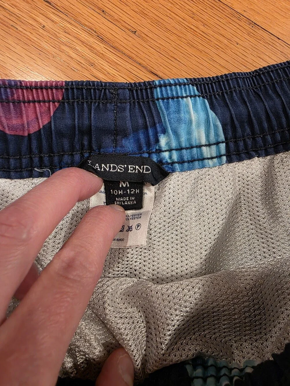 Lands' End Jellyfish Boys Swim Trunks